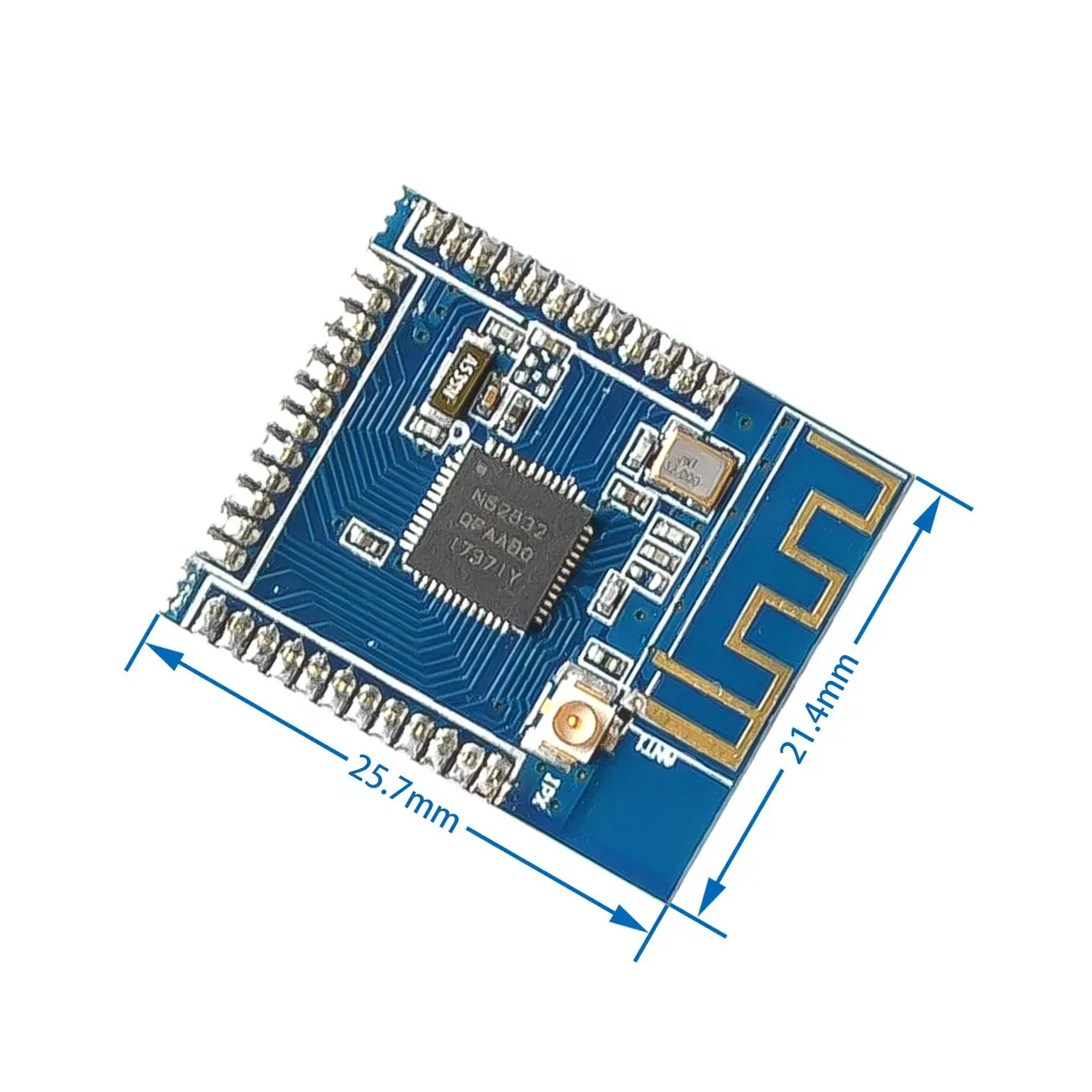 

10PCS/LOT NRF52832 Bluetooth Module BLE 4.2 Low Power Bluetooth External Antenna IPEX Support Multi-Protocol