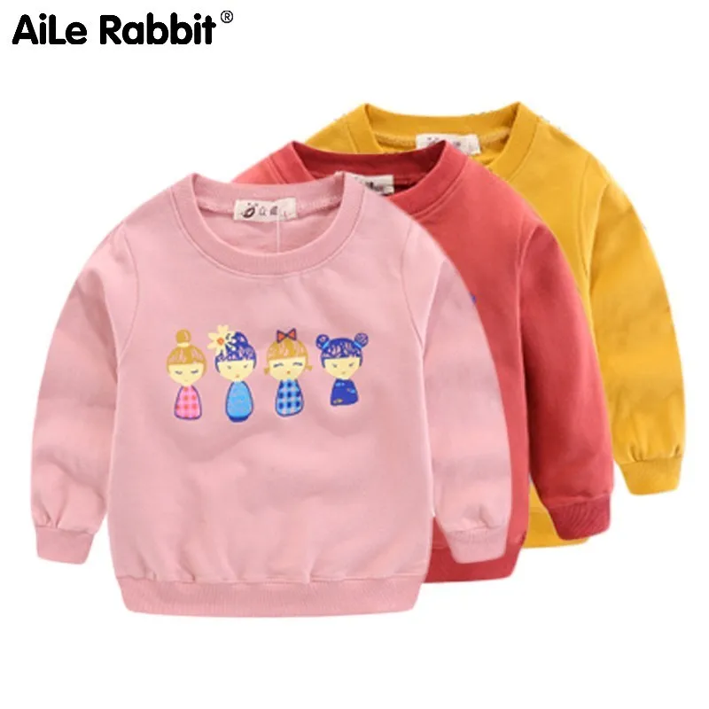 

2019 New Product Children's T Long Sleeve Tide Brand Children's Garment 0-4 Toddler Baby kids clothes t-shirt girls tops