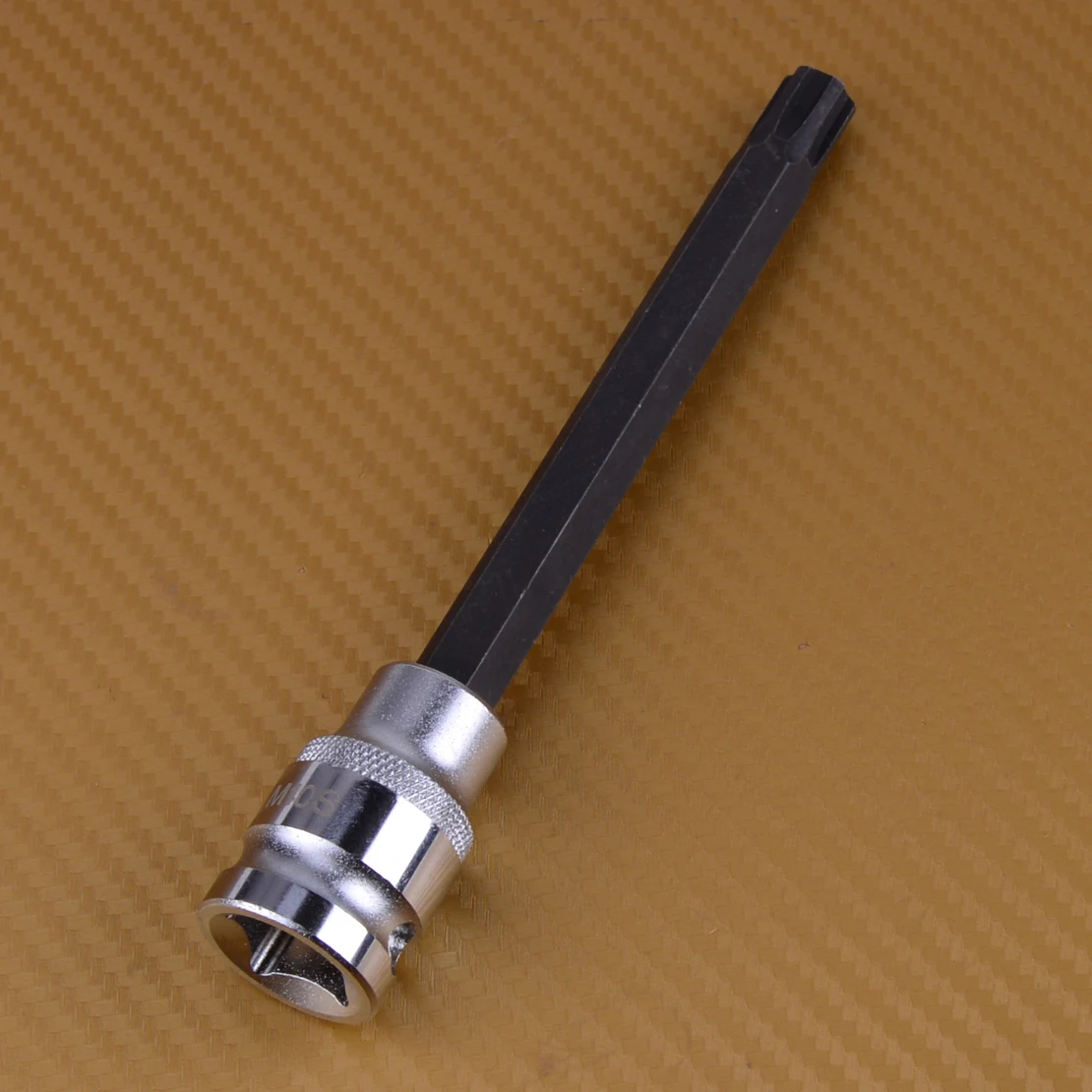 

beler Drive 140mm 1/2" M10 Cylinder Head Bolt Remover Tool T52 Polydrive Screwdriver Socket for VW Audi T10070