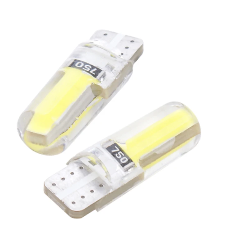2 шт. Автомобильные светодиодные лампы T10 COB 12SMD W5W 194 192 168|Сигнальная лампа| |