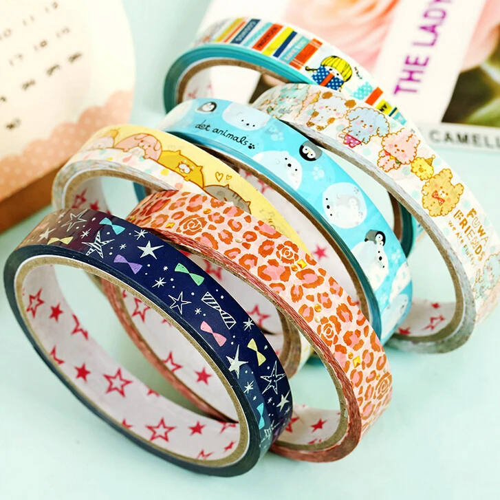 Cute Kawaii Animal The Cinta Adhesiva Decorative Duct Scotch