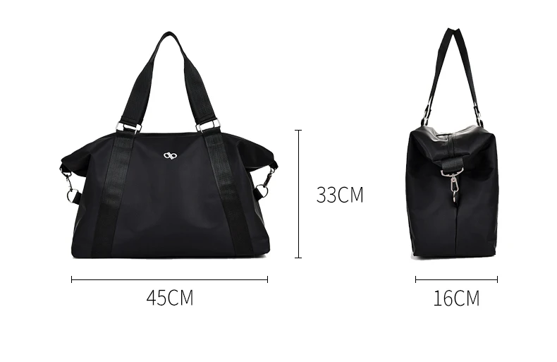 Модный нейлоновый мешок, дорожные сумки и багаж для женщин, сумка для выходных, Женская Большая вместительная сумка-саквояж XA775WB