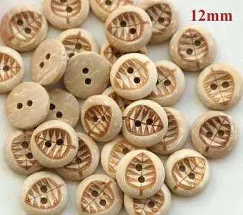 

50pcs/lot Natural coconut buttons,12mm, accssories sewing (ss-1127-40)