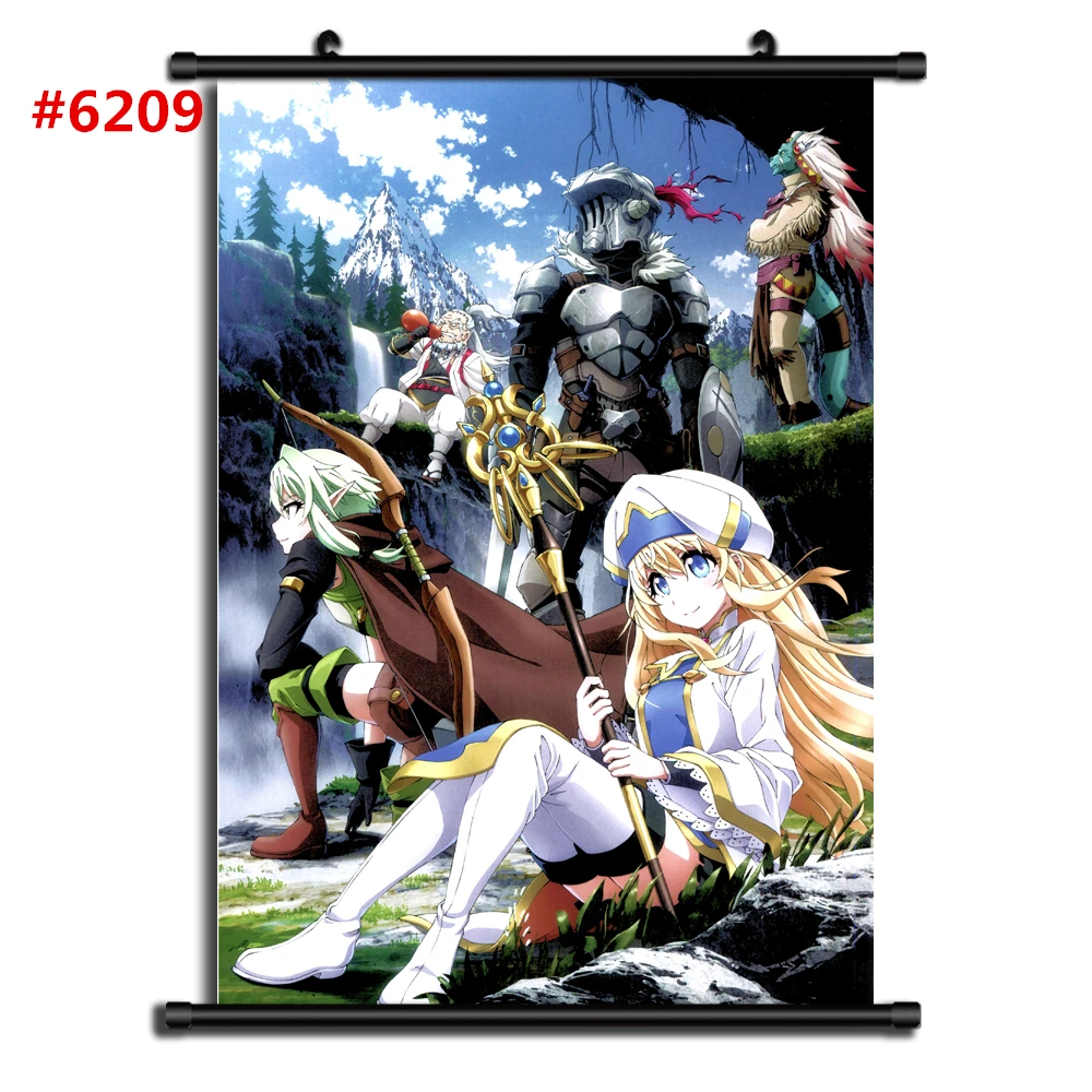 Goblin Slayer Аниме Манга настенный плакат прокрутка украшения дома настенное