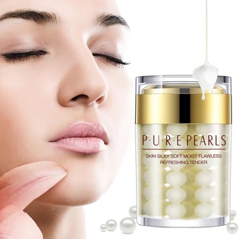 

60g Pure Natural Pearls Face Day Cream Skin Care Whitening Moisturizing Anti Wrinkle Acne Treatment Anti Aging Skin Care