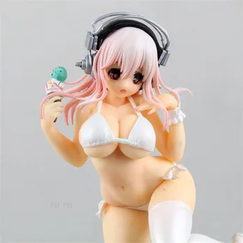 

Girls Band SUPERSONICO Swimsuit Ver. Charm Girl PVC Anime Sexy Figures Collectible Model Toy 15 CM Q776