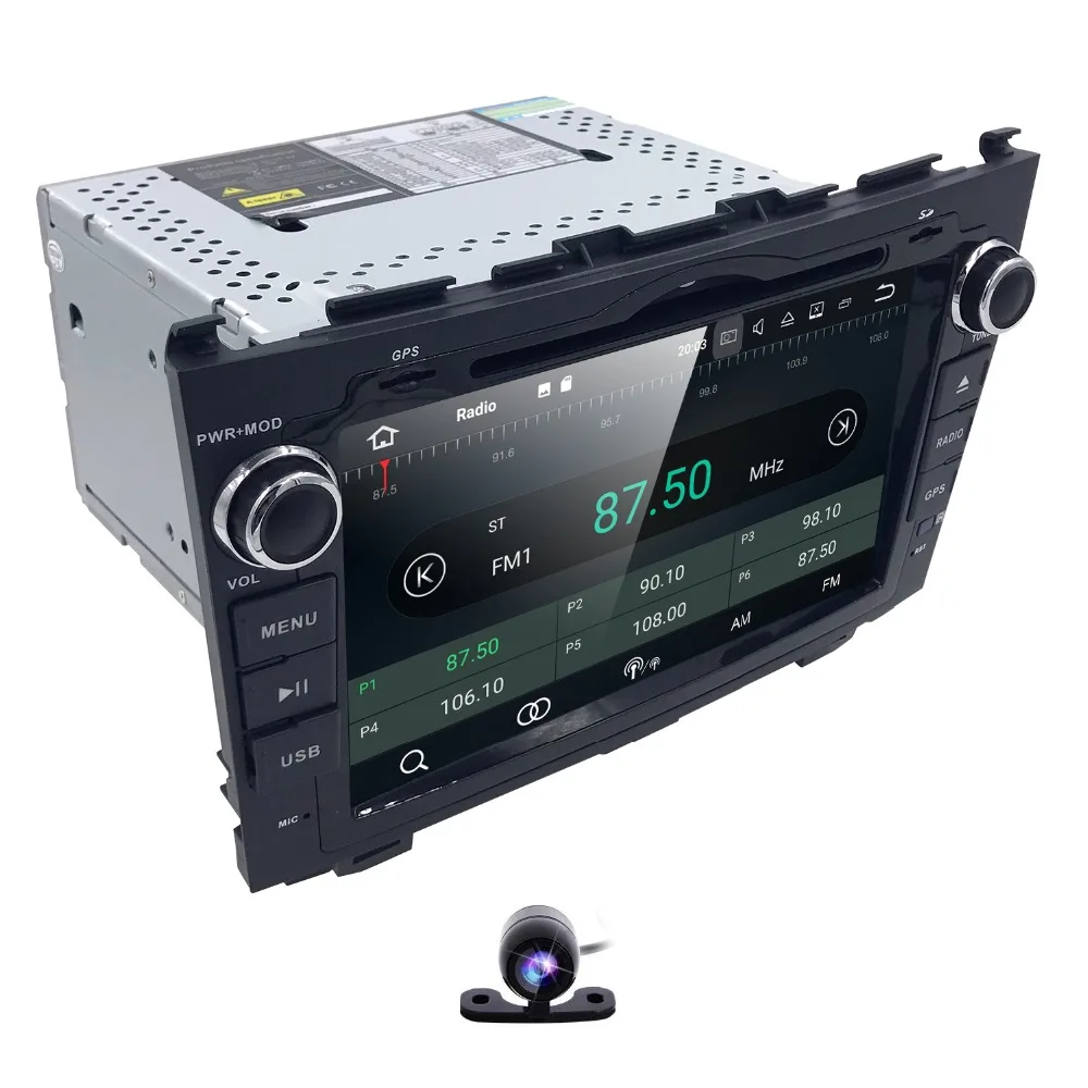 Excellent Android 8.0 HD 1024*600 Car DVD Player Radio For Honda CRV 2007 2008 2009 2010 2011 4G WIFI GPS Navigation Head Unit 2 din 2GRAM 5