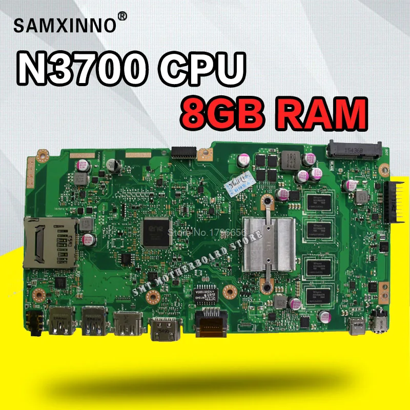 X540SA Laptop motherboard for ASUS VivoBook X540SA X540S X540 F540S Test original mainboard 8G RAM N3700/N3050 CPU test 100% ok X540SA Laptop motherboard for ASUS VivoBook X540SA X540S X540 F540S Test original mainboard 8G RAM N3700/N3050 CPU test 100% ok