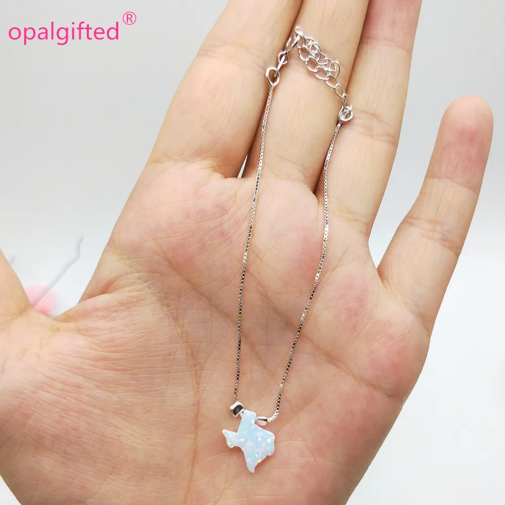 (1pc/lot)Hot!! 12mm White Synthetic Texas Map Opal Bracelet with 925 silver opal bracelet for fashion gift Free Shipping | Украшения и