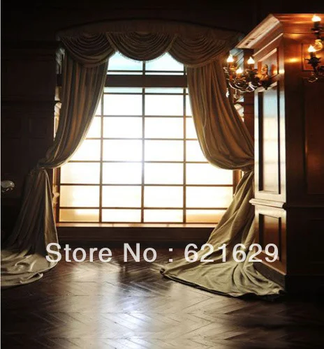 

Floor to ceiling curtains 10'x10' CP Computer-painted Scenic Photography Background Photo Studio Backdrop HY-CM-3249