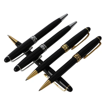 

1PCS Baikingift Ballpoint Pen Rotating Metal Pen High Quality Classic Blue/Black Ink 0.7mm For Office & School Supplies