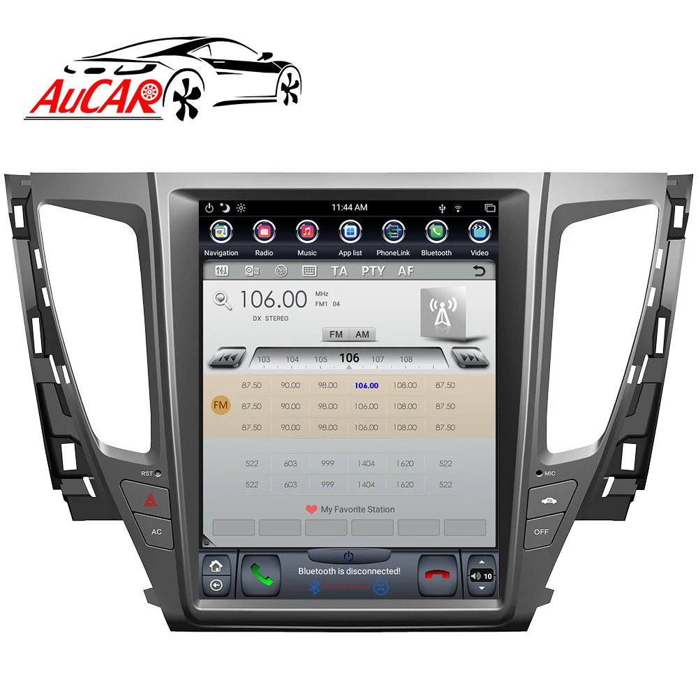 Автомагнитола Tesla 12 1 дюйма Android 9.1din gps DVD для Mitsubishi Pajero Sport 2016 2017 2018 Авторадио