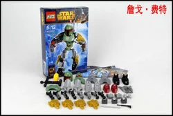 

2016 new XSZ 509 Star Wars Jango Fett Minifigure Building Block Toys children gift Action Figure Compatible With Lego