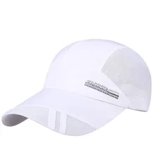 Спортивная Кепка для бега бейсбольная кепка для гольфа мужская быстросохнущая летняя кепка Защита от солнца с солнцезащитным козырьком сетчатая Кепка# 2N26FNFN