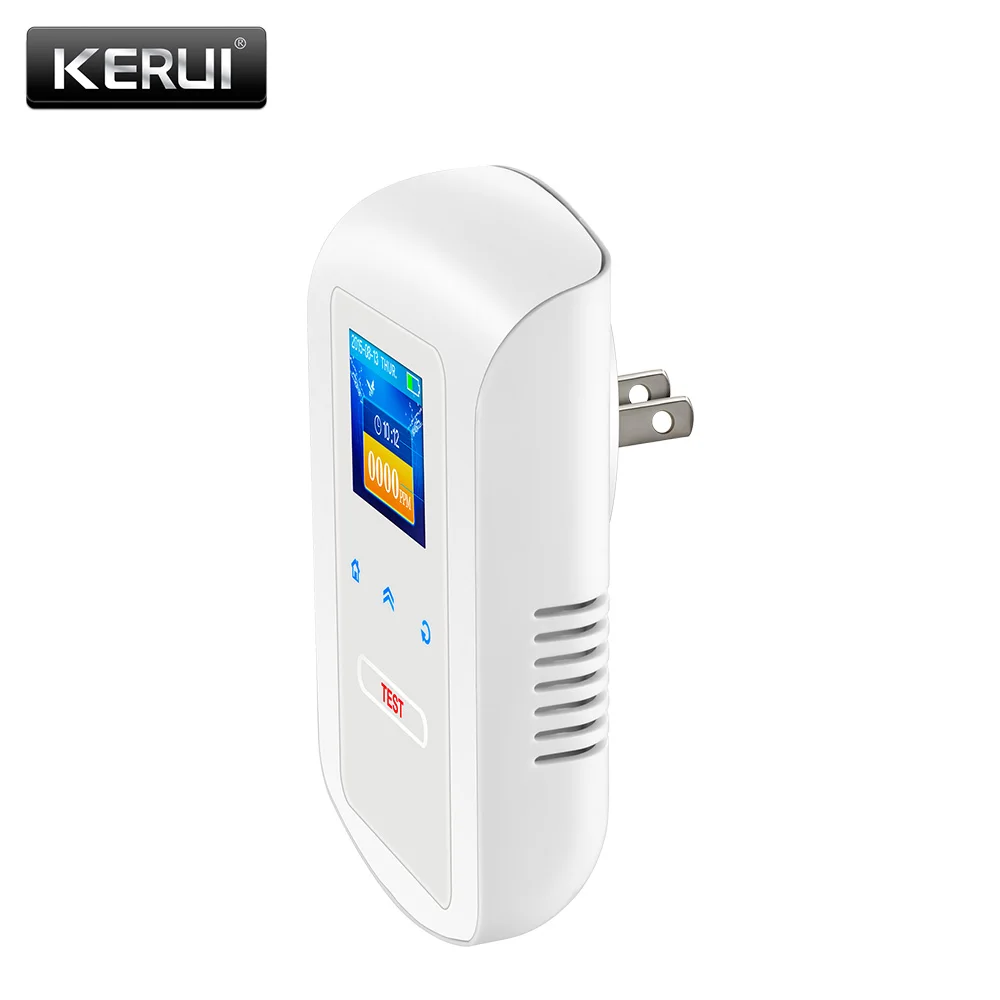  KERUI GD23 Home Kitchen Security Combustible Gas Detector LPG LNG Coal Natural Gas Leak Alarm Clock - 32799011518