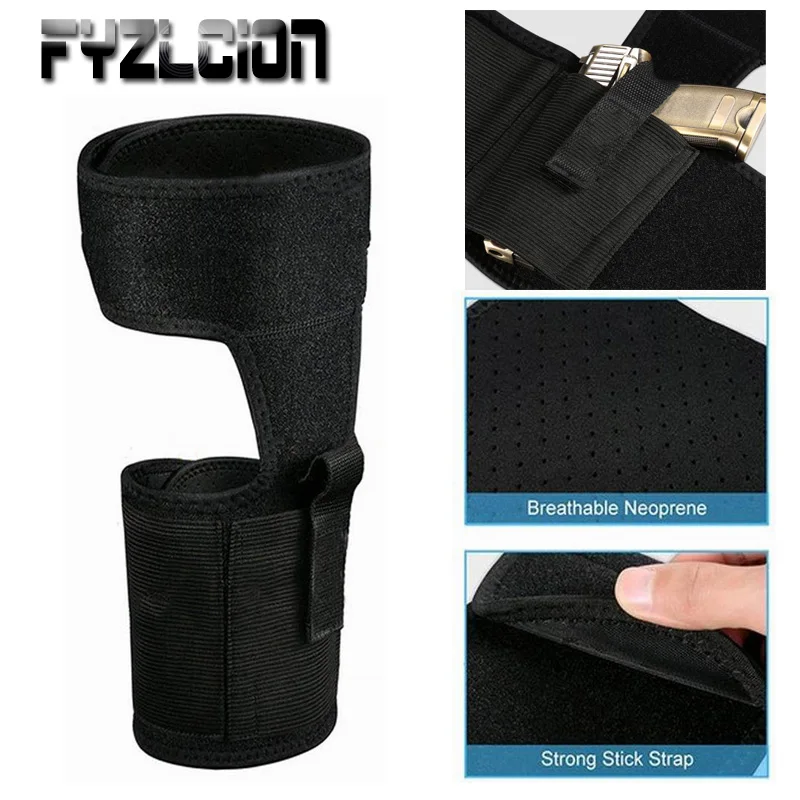 

Outdoor Tactical hunting Folding Foot Holster Stealth Set of Legs For Glock 17 19 26 27 30 42 43 45 For Pistol Gun Holste