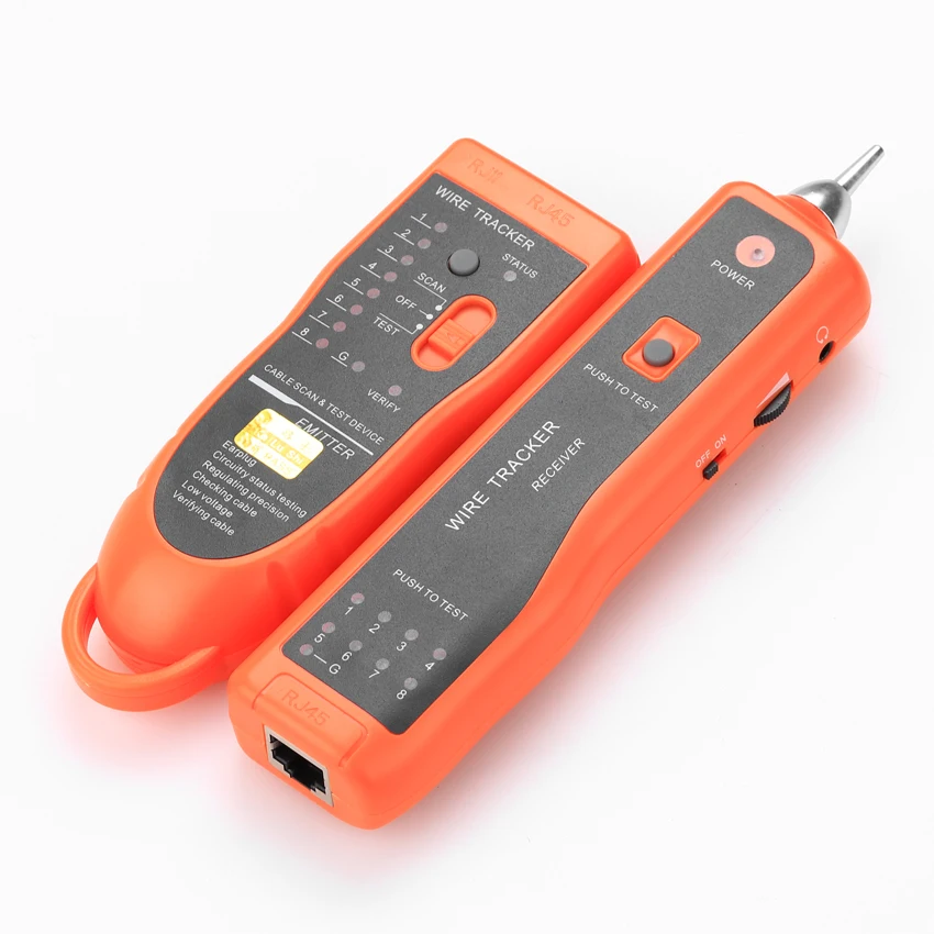 Диагностический тестер KELUSHI для UTP STP Cat5 Cat6 RJ45 LAN сетевой кабель локатор RJ11 трекер