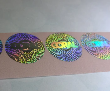 

Free design ! custom secure genuine hologram stickers void if removed