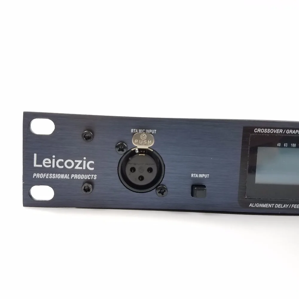 Leicozic PA 2in6out driver rack procesador audio