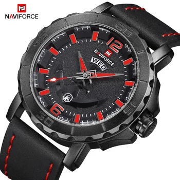 

New NAVIFORCE Men's Creative Sport Waterproof Watch Men Business Quartz Wristwatch Male Fashion Clock Watches Relogio Masculino