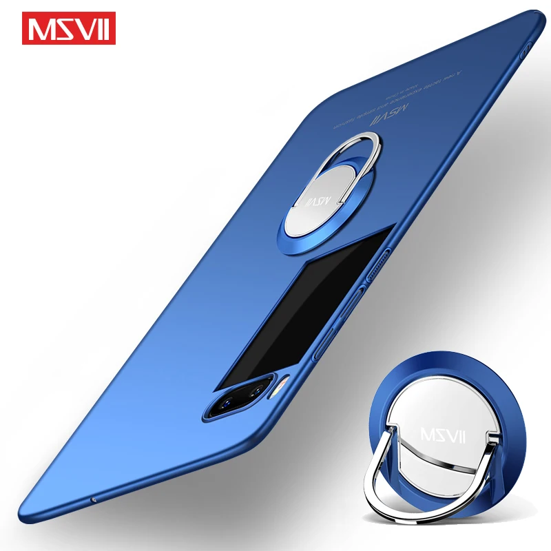 

MSVII Cover For Meizu Pro 7 Plus Case Slim Frosted Cases For Meizu 7 Pro 7Plus Case Ring Holder Cover For Meizu Pro7 Plus Cases