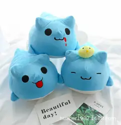 25 см аниме милый синий Кот Игрушка Bugcat Capoo косплэй мягкие игрушки Мультяшные плюшевые игрушки кукла подарок на день рождения для детей