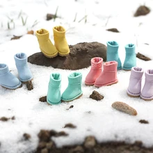 1 пара снежных сапог Blyth Macaron; милая обувь для кукол Blyth Azone OB24 Holala 1/6; аксессуары для кукол