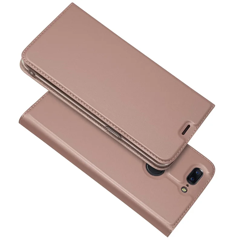 OnePlus 5 T чехол OnePlus 5 T откидная крышка кожанный и силиконовый кошеек для One Plus 5 T OnePlus 5 T 5 T OnePlus5T чехол Задняя Кожа Funda сумка - Цвет: rose Golden