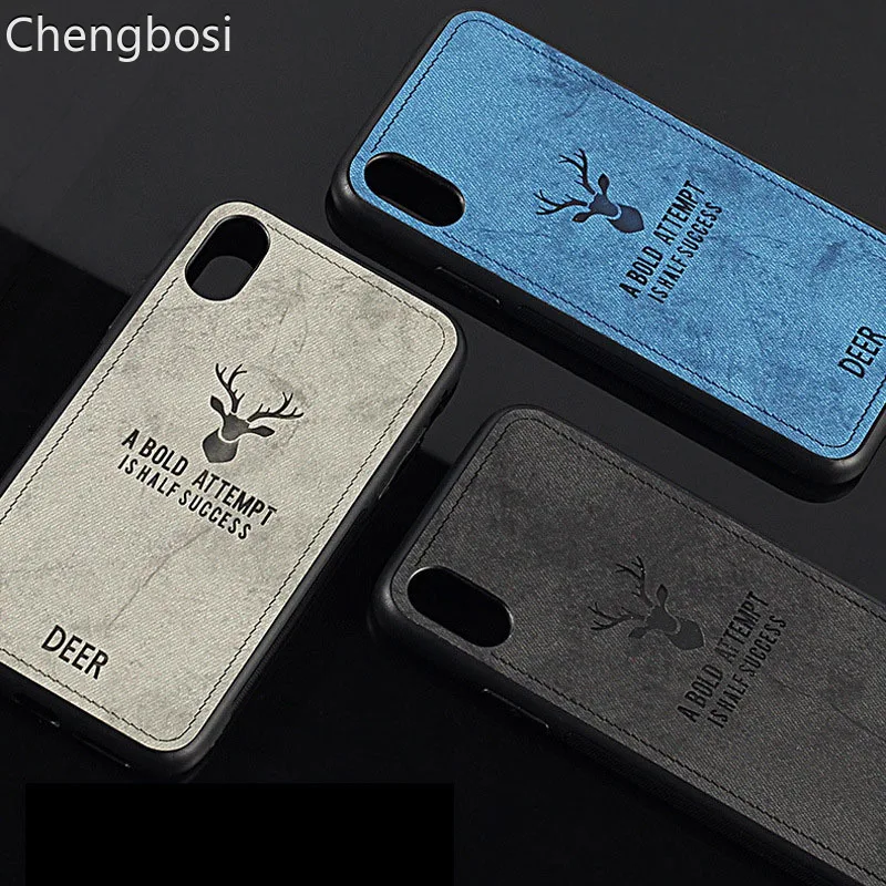 

Fabric Animal Deer Phone Cases for Huawei MATE 10 PRO P10 P20 Plus Bat Anti-fall All-inclusive Thin Protective Cover for Honor 9