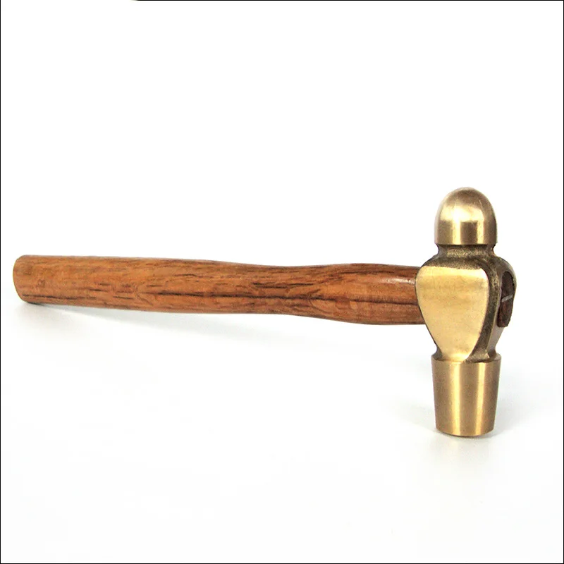 Brass Ball Hammer Safety Multifunction Nail Hammer Hand Tools Round