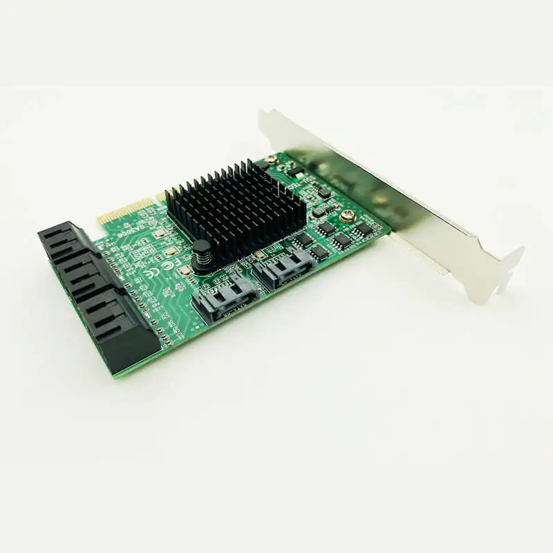  Pci-E Pci Express Zu Sata 30 Iii 3 6Gb Controller Karte Ssd Pcie 8 Port Sata Karte Ssd Sata3.0 adap