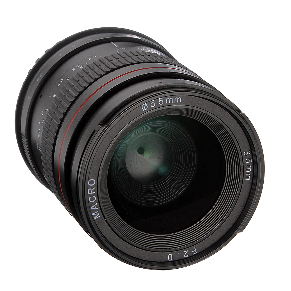 35 мм F2.0 Широкий формат ручная фокусировка MF макро установленные премиальные объектив для Nikon D850 D810 D800 D750 D610 D600 D700 камеры
