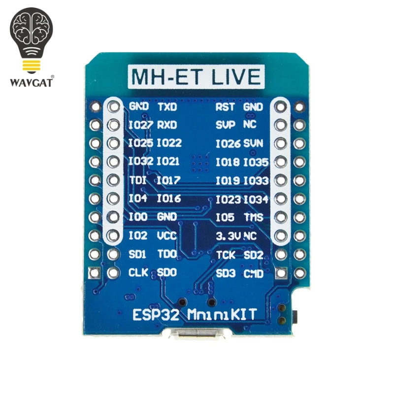 MH-ET LIVE D1 mini ESP32 ESP-32 WiFi+ Bluetooth Интернет вещей макетная плата на основе ESP8266 полностью функциональная