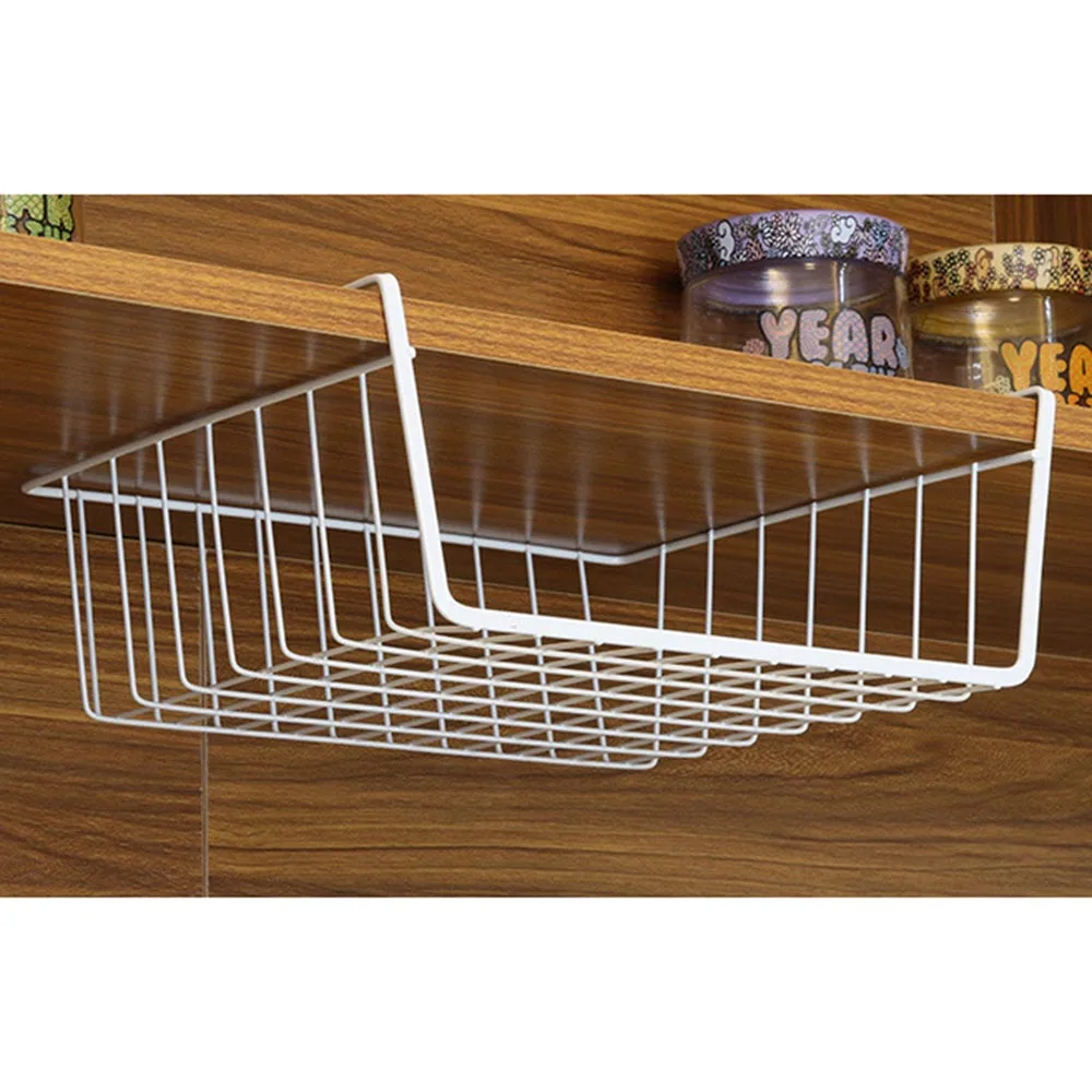 

NEW Multifunctional Under Cabinet Cupboard Kitchen Storage Rack Shelf Towel Hanger Organizer