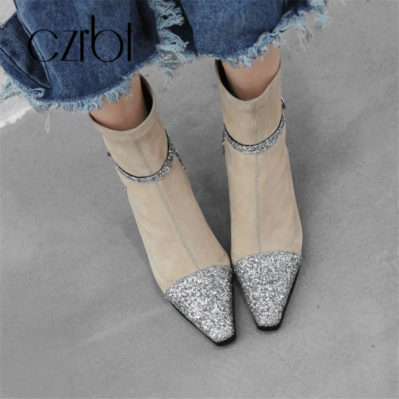 Caviglia Blu Bling Fibbia Di Nero Tacchi Il Scarpe Della Czrbt UqwtRxx40