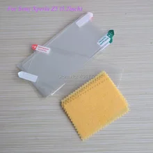 1000 шт./лот бесцветная Защитная пленка защита Защитная пленка для экрана для Sony Xperia Z5 телефона 5,2 дюйма на DHL FedEx