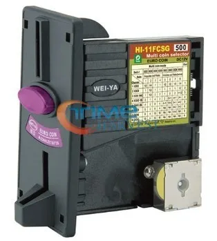 10 pcs HI-11FCSG Multi-Coin selector Accept 8 kinds of coins Coin acceptor mech for coffee snack vender toy vending machine | Спорт и