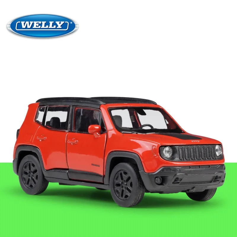 

1:36 Welly JEEP Renegade Trailhawk Alloy Toys Diecast Model Car