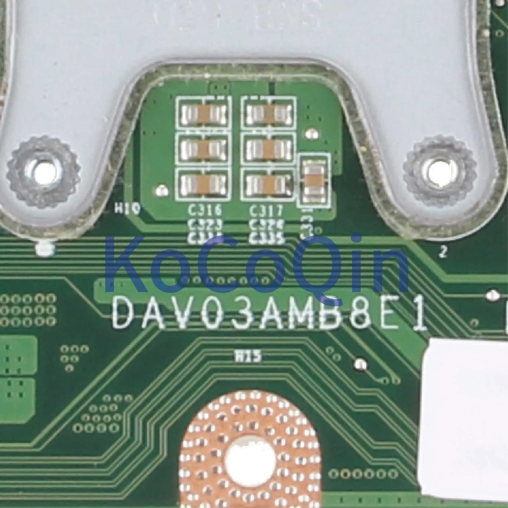  KoCoQin laptop Motherboard For DELL Vostro 3750 V3750 Mainboard CN-01TN63 01TN63 DAV03AMB8E0 DAV03A