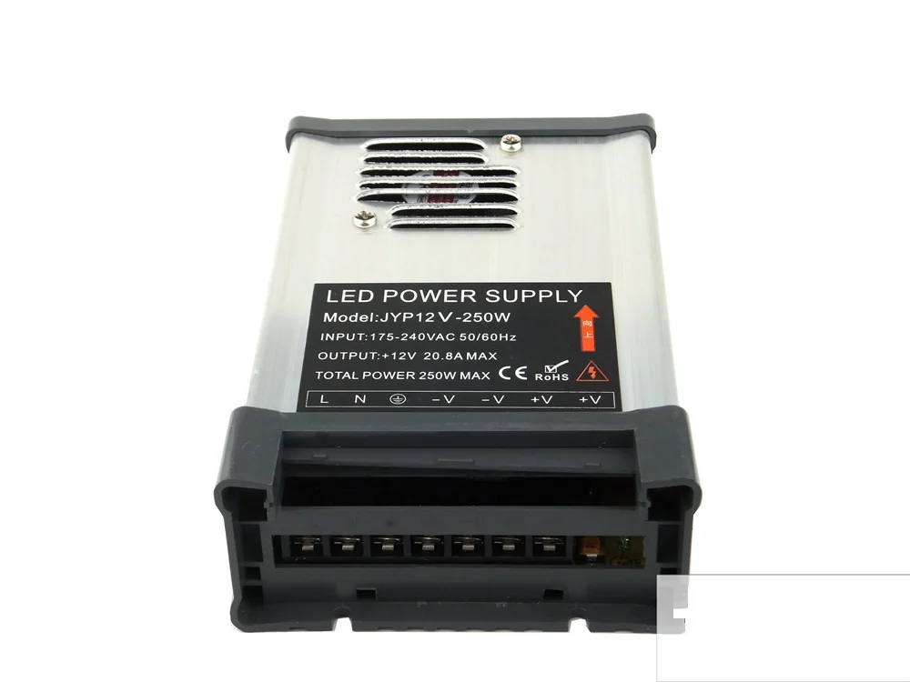 Светодиодный уличный непромокаемый источник питания worldcstar DC12V/DC24V 60 Вт 100 200 250 400