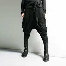 27-44! весна и лето удобные шаровары Мужская одежда плюс размер певицы костюмы