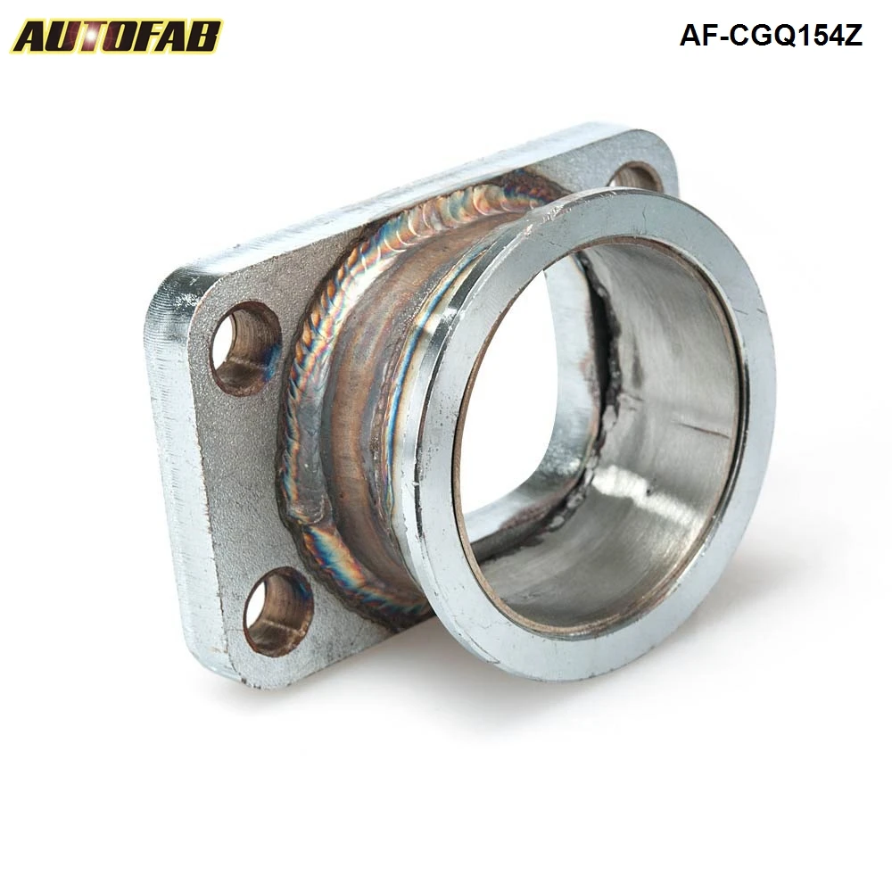 V образный адаптер 2 5 дюйма для T3 4 Bolt Turbo Нержавеющая сталь SS Toyota Acura Honda BMW AF