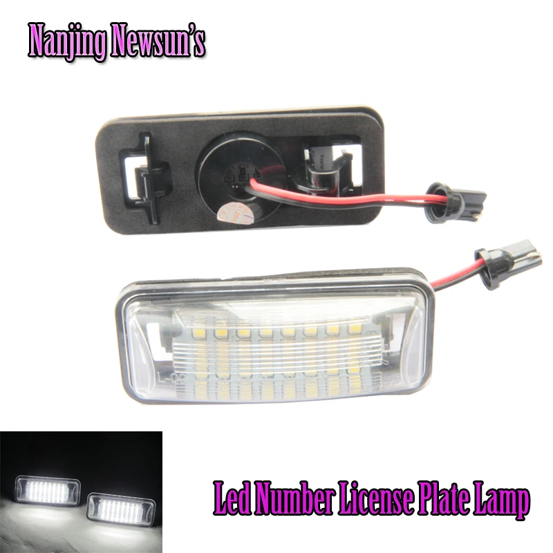 LED License Plate light licence frame number plate light replacement For BRZ Impreza WRX Legacy Crosstrek
