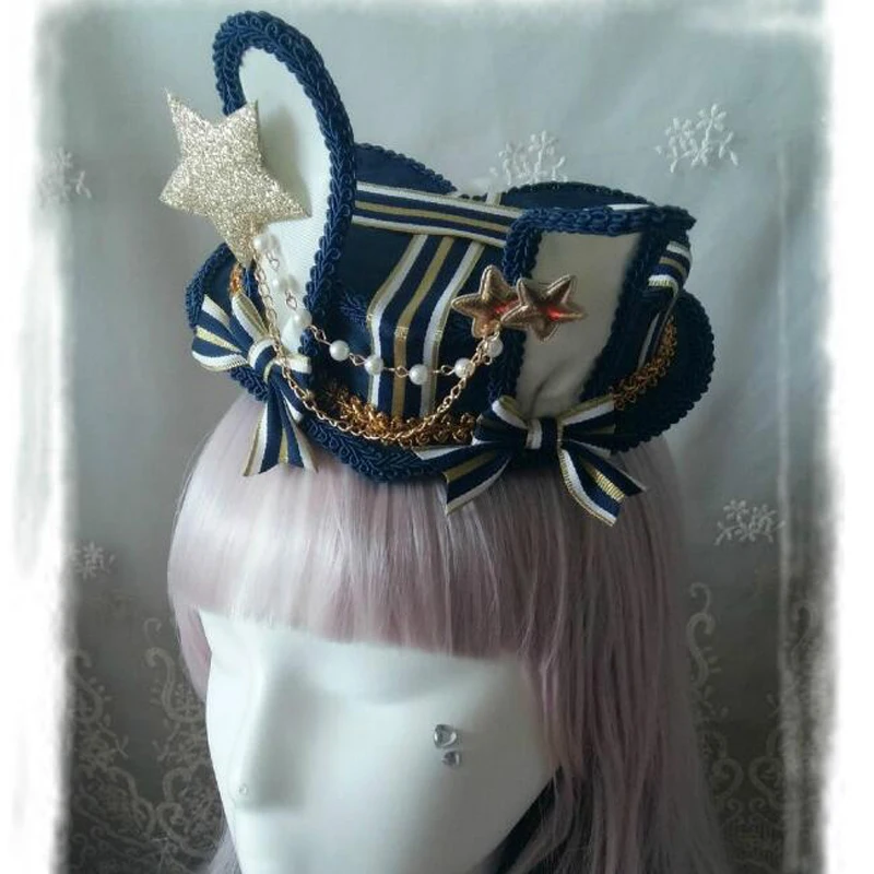 

DIY Alice in Wonderland Inspired Rabbit Ear Heart Box Shape Lolita Cosplay Mini Hat