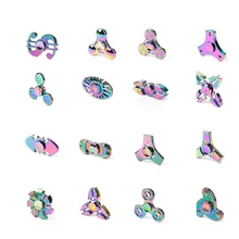 Спиннер-Спиннер Радуга ручной Спиннер сплав время вращения Антистресс игрушка фокус гироскоп EDC палец стол для детей/взрослых