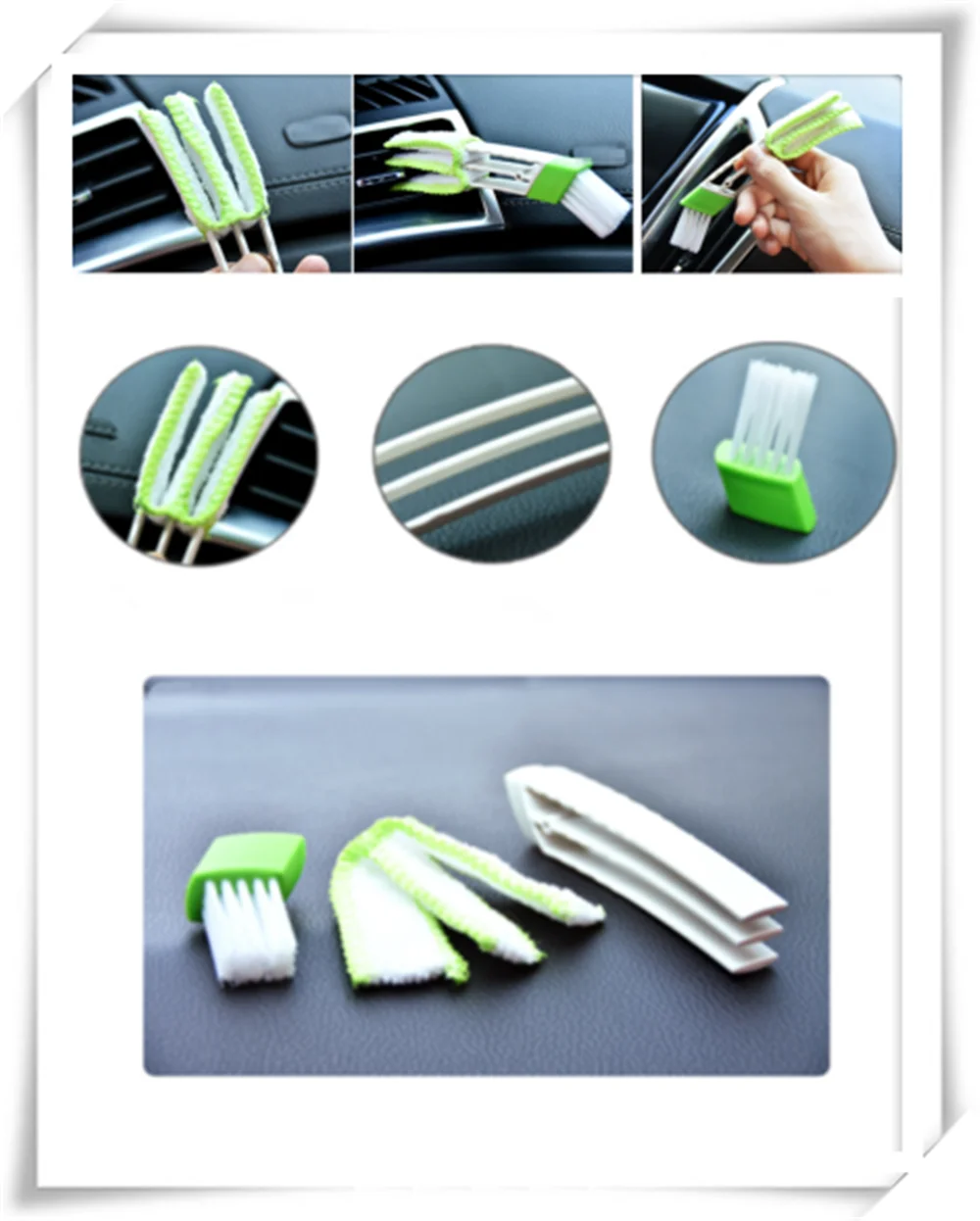 

Car cleaning brush air conditioner computer blinds care For Mercedes Benz W211 W203 W204 W210 W124 AMG W202 CLA W212 W220
