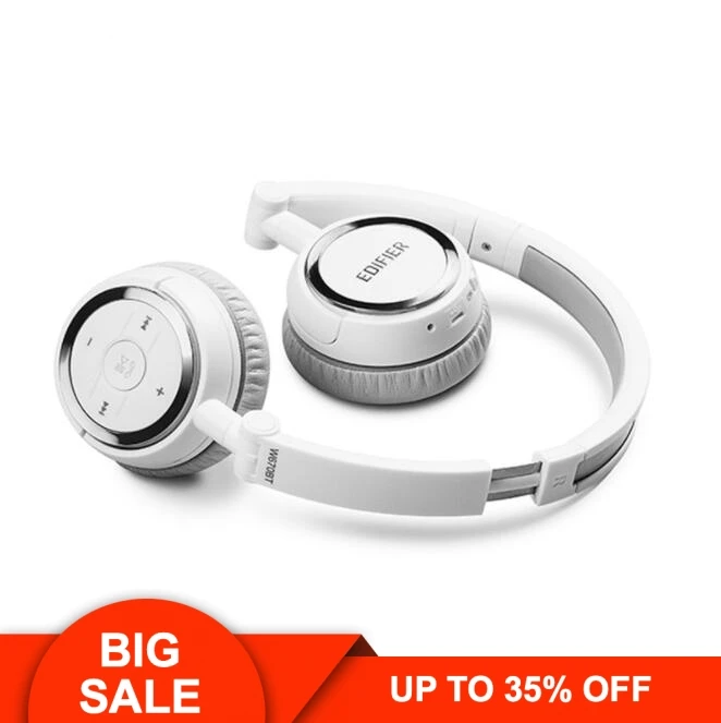 

Edifier W670BT Headphones Bluetooth Earphone 40mm Driver Units Moving Coil Earphone V2.1 Bluetooth Headphone with Microphone