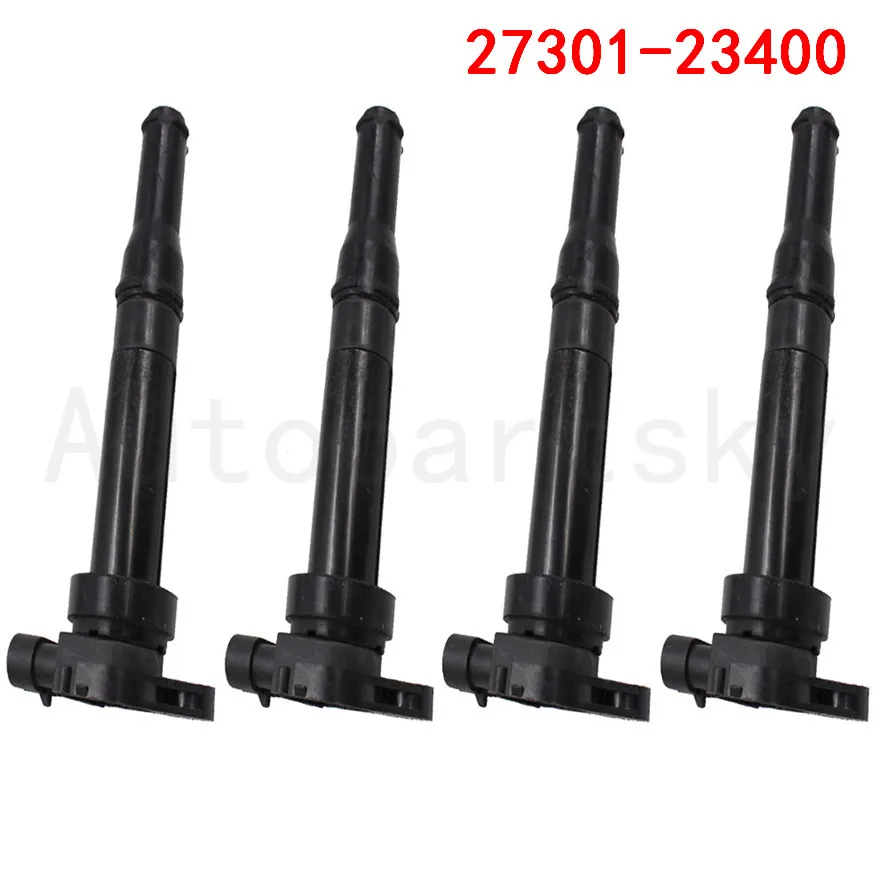 4 шт./лот без #27301 23400 2730123400 Катушка зажигания для hyundai EF Sonata Kia Optima Carens Clarus DQ50121 c12104