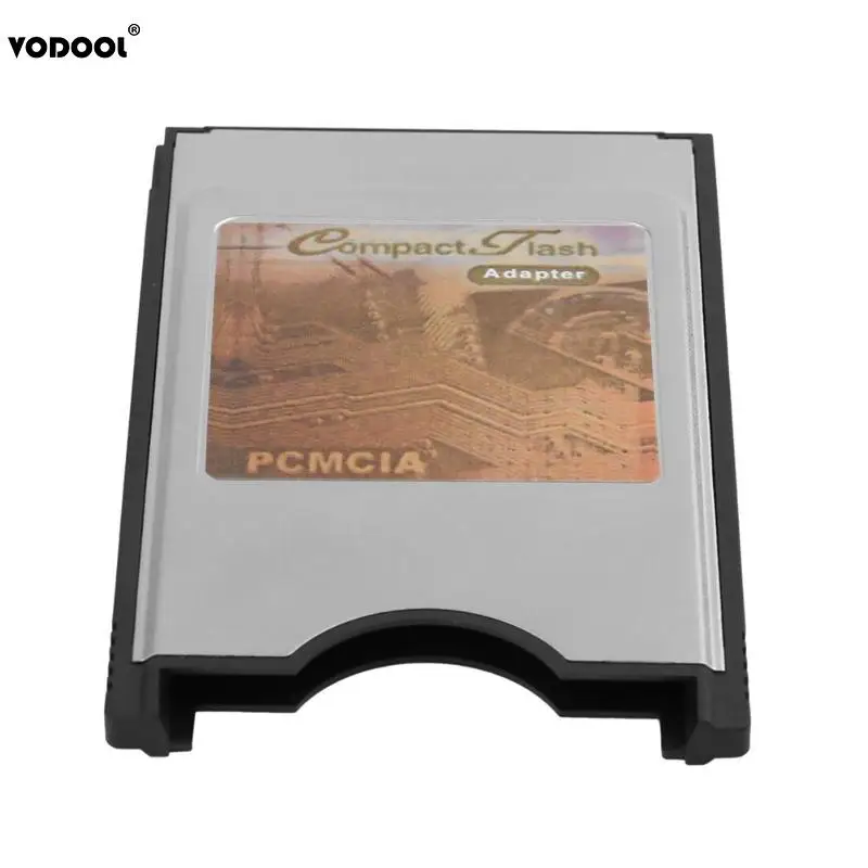 Высокоскоростной кард ридер VODOOL с серебристым корпусом компактная вспышка PCMCIA 16