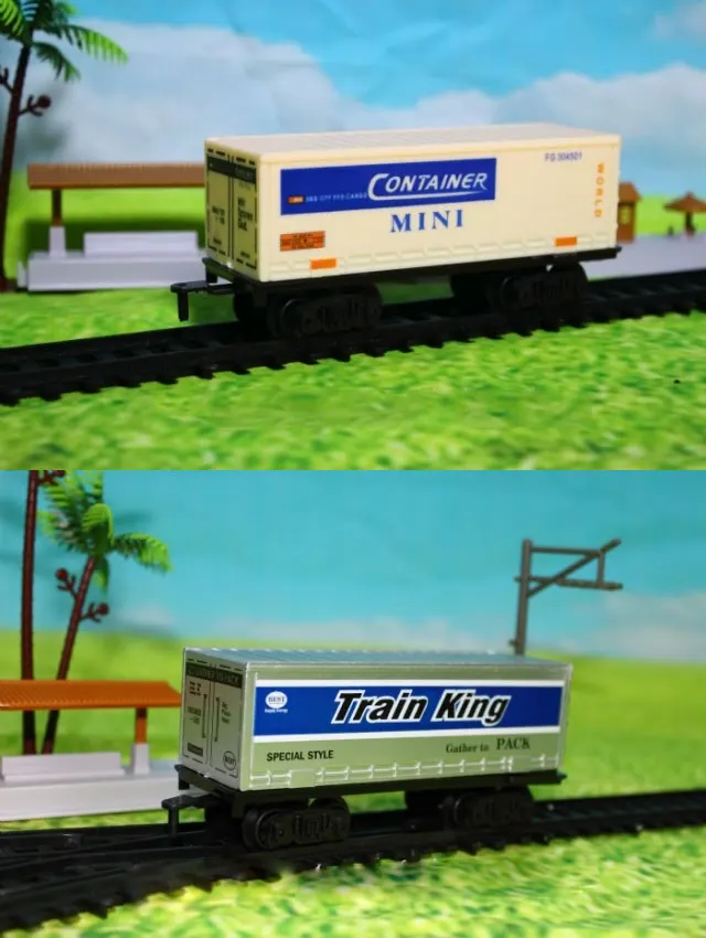 

2 PCS 1:87 Train Model Sandbox Train Compartment Large Proportion of Special for Simulated Rail Trains Model Train Ho Scale